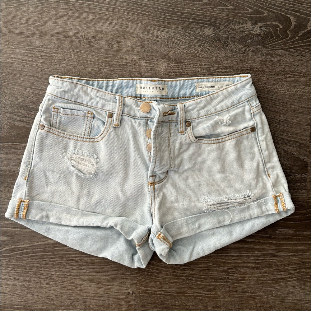 Pacsun light wash girlfriend short
